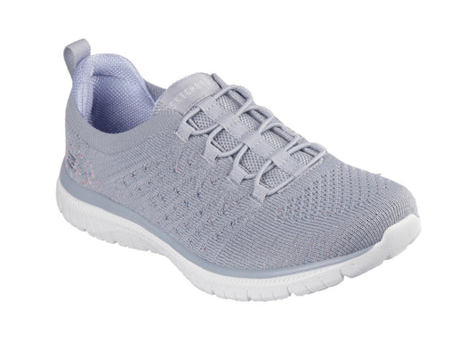 Skechers Women's Size 8.5, Virtue Show Runner Shoes, Gray, Grade A