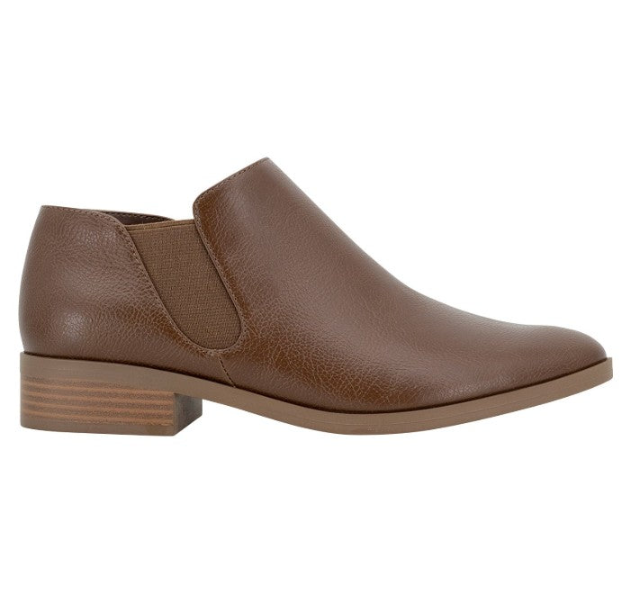 Kensie Women's Size 8, Sammy Short Boots Ankle Booties, Brown