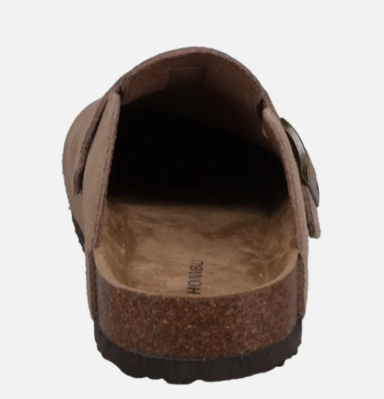 Khombu Men’s Size 12, Damian Clogs Mules Slip On Shoe, Taupe Tan