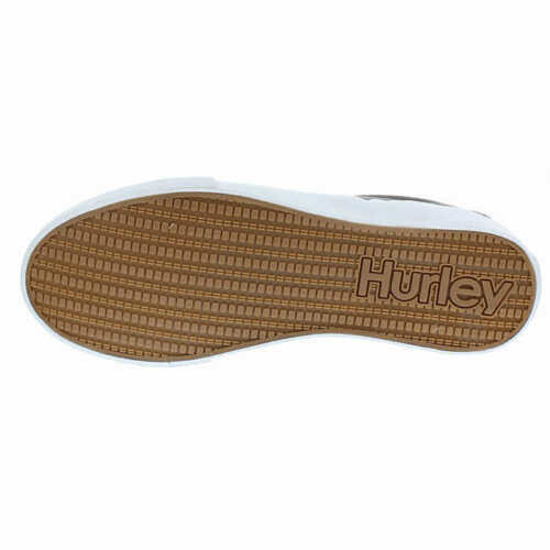 Hurley Men's Size 9 Canvas Slip-on Shoe, Gray NEW SHIPS WITHOUT BOX