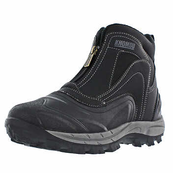 Khombu Mason Men's Size 10 Hybrid Winter Boot, Black Customer Return