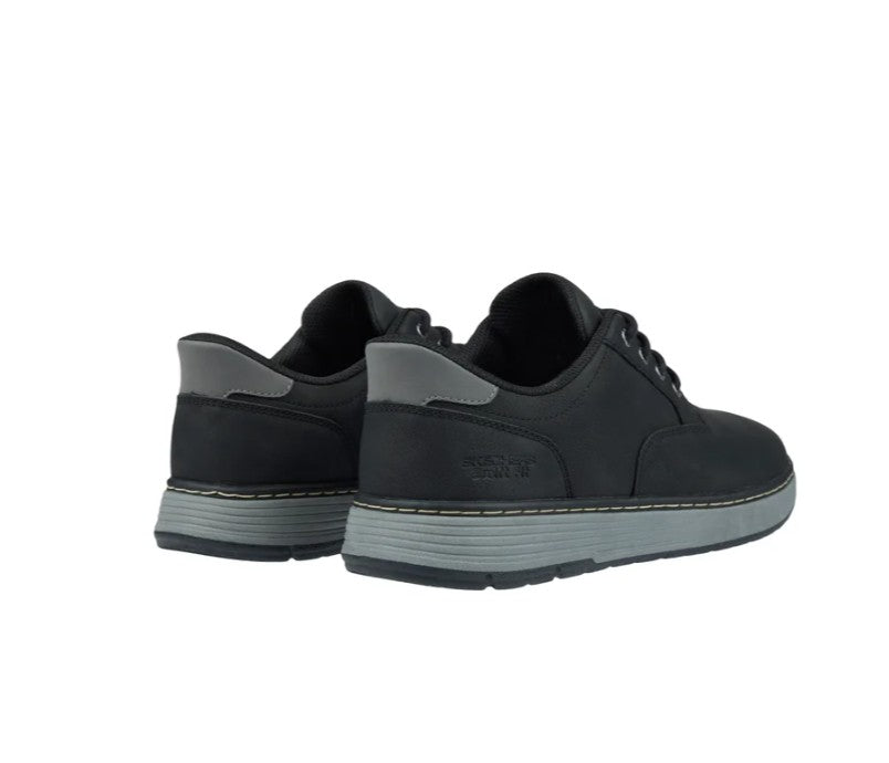 Skechers Men's Size 9, Lace-up Hands Free Swift Fit Casual Shoes, Black, Grade A
