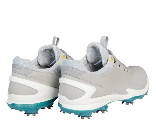 Ecco Men’s Size US 12-12.5 EU 46 Golf Biom Shoes Spiked Water Repellent, Gray