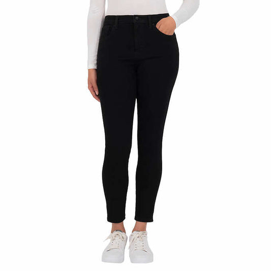 Kirkland Signature Ladies' Size 14 High-Rise Skinny Jean, Black