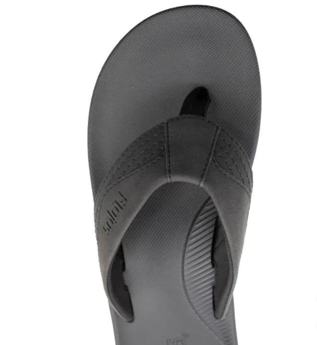 Flojos Men's Size 10, Flip Flops Thongs Sandals, Black
