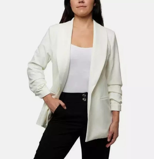 Dakota Blue Ladies' Size Small (4-6) Crepe Blazer, Ivory