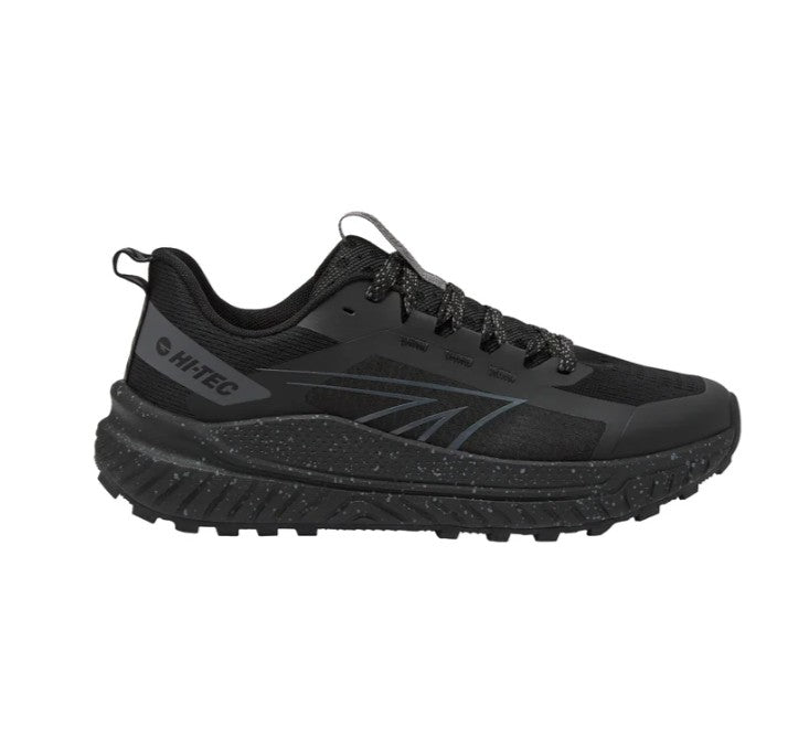 Hi Tec Men's Size 13, Lace-up Athletic Trail Shoes, Black, Grade A