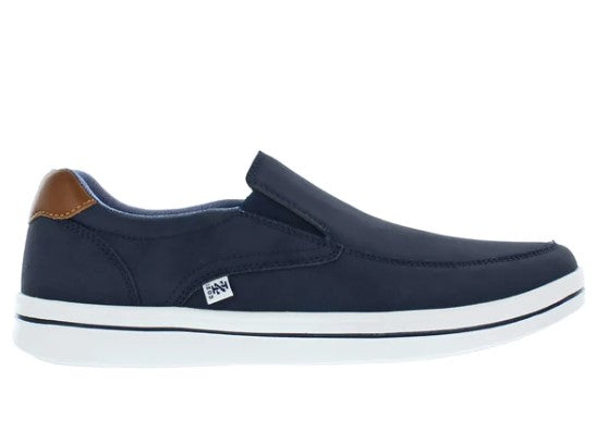 Izod Barlow Men's Size 10.5 Slip On Shoe, Navy, New Ships without Box