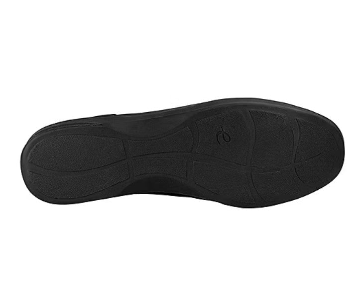 Easy Spirit Devitt Women's Size 7.5, Moc Casual Slip-on Loafers, Black