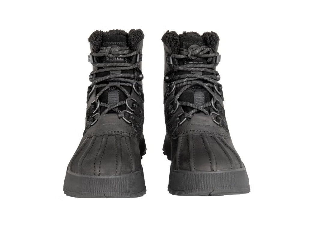 SOREL Men's Size 13 Scout 87 Lux Waterproof Hiking Boots, Black