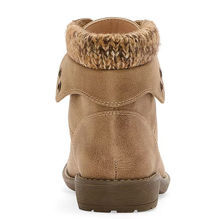 St. John's Bay Women's Size 10 M, Shae Block Heel Hiking Boots, Natural