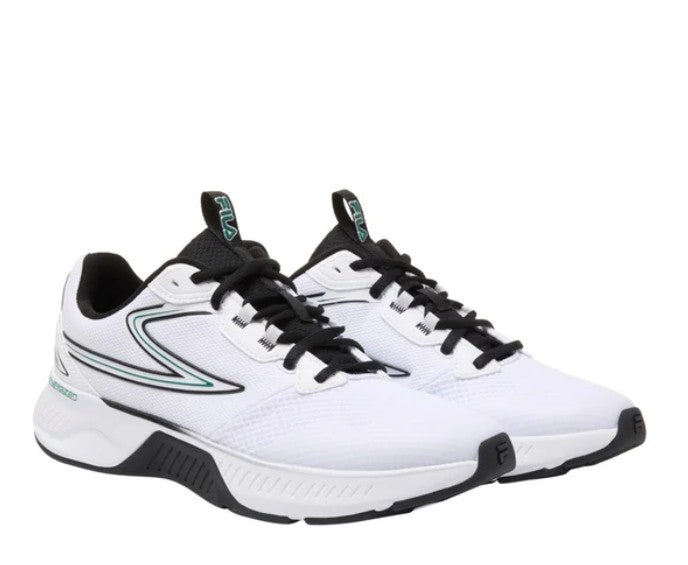 FILA Men's Size 12 Action Stride Sneakers Athletic Shoes, White, Grade A