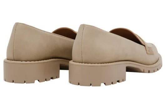 DV by Dolce Vita Ladies' Size 7.5 Lug Loafer Shoes, Tan, New in Box