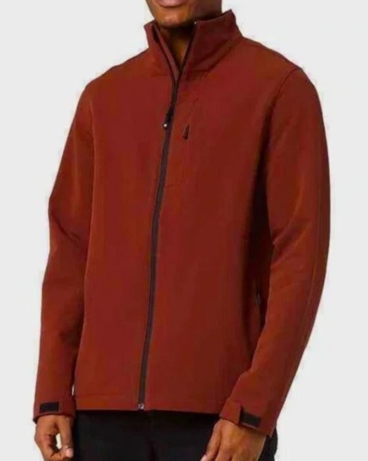 32 Degrees Men’s Size Large Full Zip Jacket, Orange