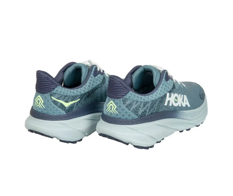 HOKA Men's Size 9.5, Challenger 7, Athletic Shoes , Mountain Fog/Druzy, Grade A