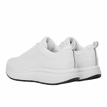 Kirkland Signature Men's Size 8.5 Comfort Walker Sneakers, White, New in Box