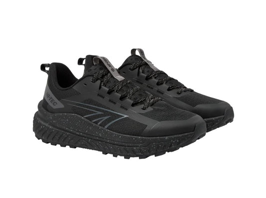 Hi Tec Men's Size 11, Lace-up Athletic Trail Shoes, Black