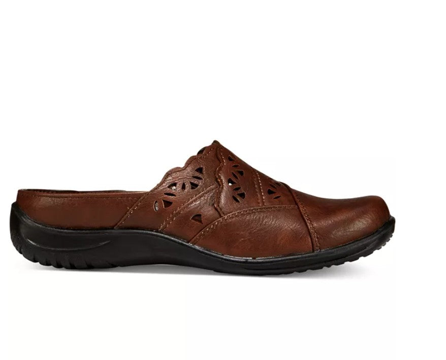 Easy Street Women's Size 6.5 N, Forever Comfort Mules Slip on Shoes, Tan