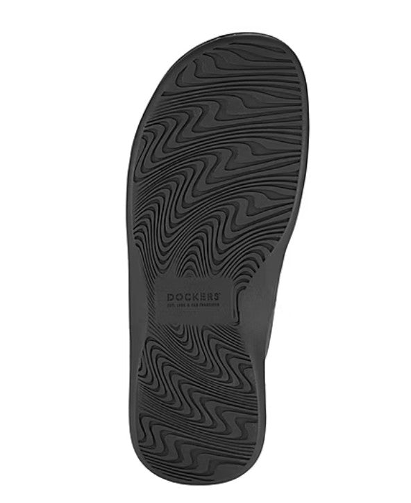 Dockers Men's Size 9 W, Searose Strap Fisherman Sandals, Black