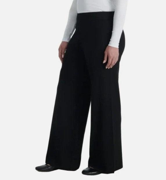 Splendid Ladies' Size XL (14-16), Wide Leg Sweater Pants, Black
