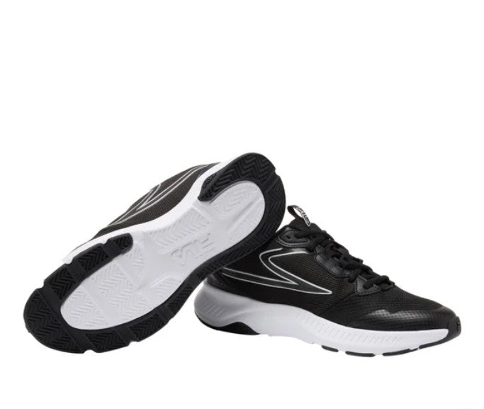 FILA Men's Size 11, Action Stride Sneakers Athletic Shoes, Black, Grade A