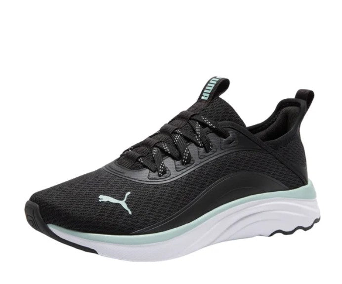 PUMA Ladies' Size 8 Sophia EVO Sneakers Athletic Shoes, Black New (NO BOX)