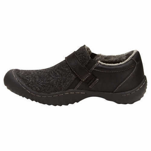 JSport Ladies' Size 11 Blair Fur Winter Slip On Shoes, Black, Ships without Box