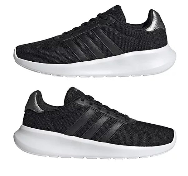 adidas Women's Size 8.5, Lite Racer 3 Running Shoes GY0699, Black, New (NO BOX)