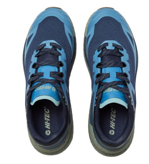 Hi Tec Men's Size 12 Lace-up Athletic Trail Shoes, Blue