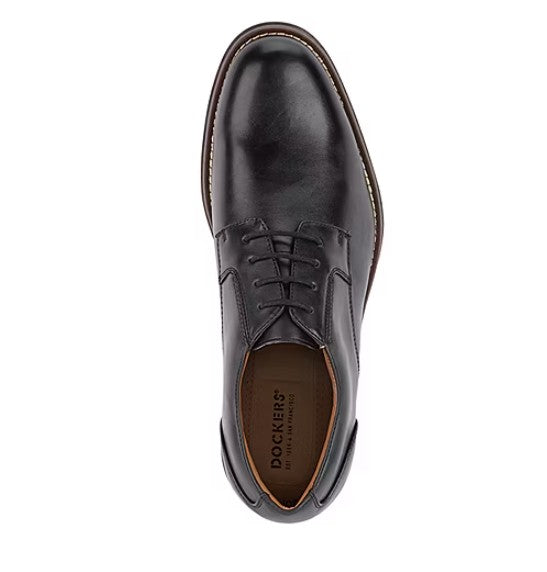 Dockers Fairway Men's Size 7.5 Med, Lace-up Oxford Dress Shoes, Black
