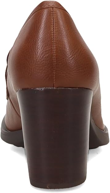 BOC by Born Benedict Womens Size 6, Stacked Heel Loafers Slip On Shoes, Brown