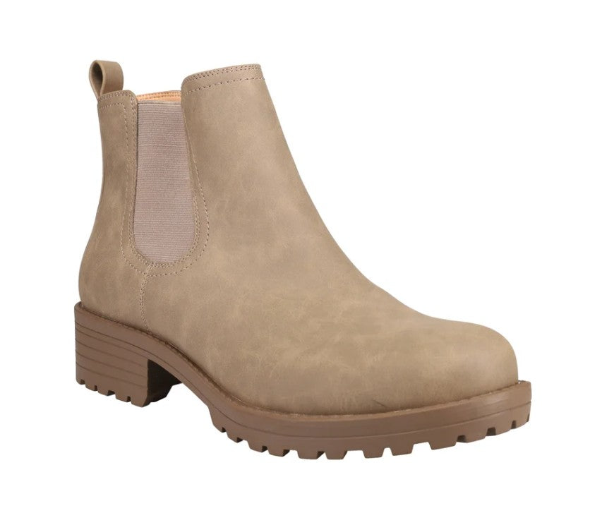 Buffalo David Bitton Size 9 Anna Water Repellant Chelsea Boots, Brown
