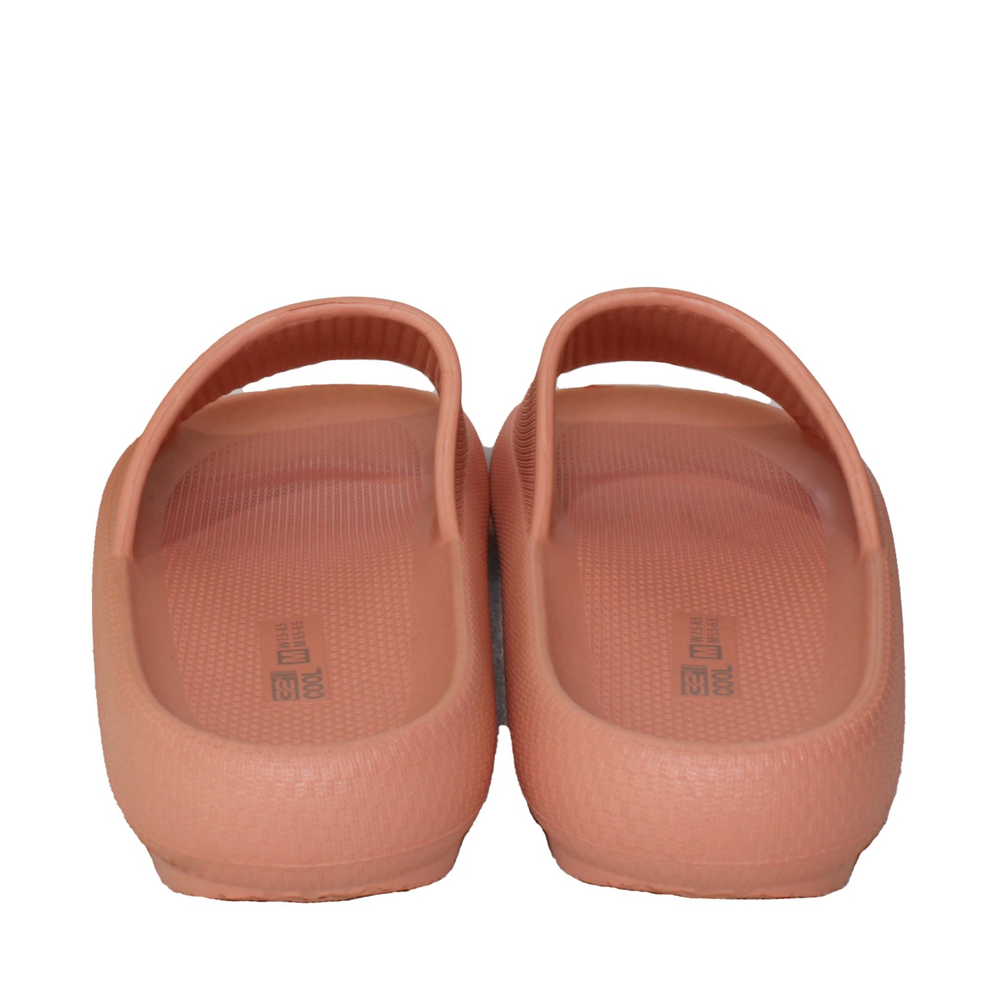 32 Degrees Women's Size Medium (7.5-8.5) Cushion Slide Shower Sandal, Orange