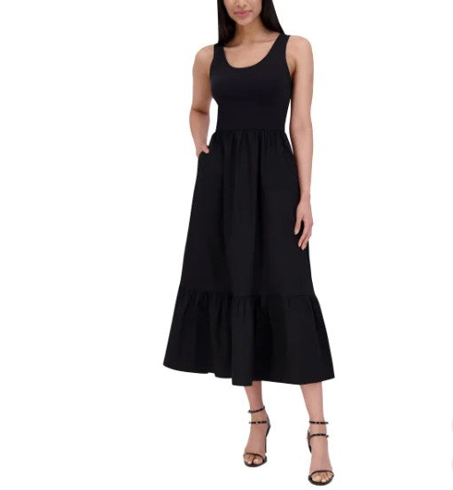 Steve Madden Ladies' Size X-Small (2) Sleeveless Maxi Dress, Black