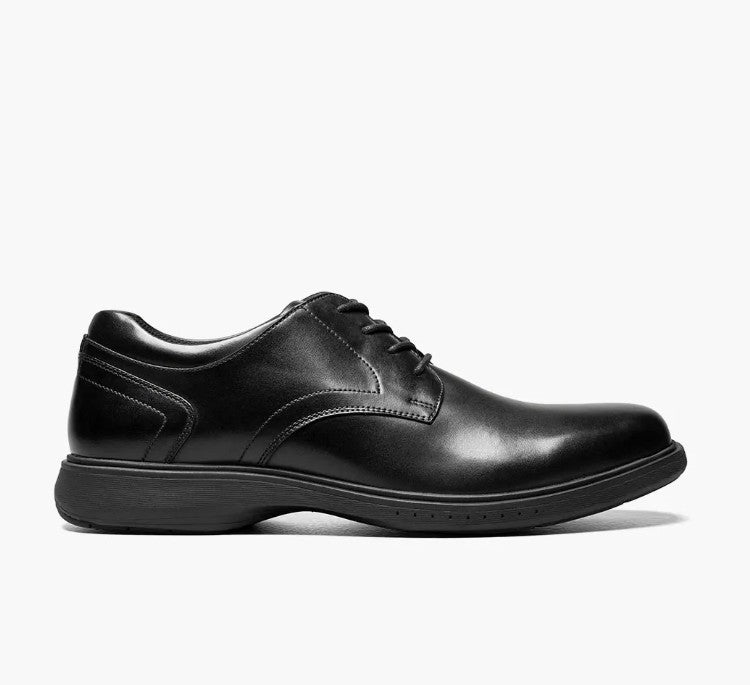 Nunn Bush Men's Size 9 M, KORE Pro PT Slip Resistant Oxford Dress Shoes, Black