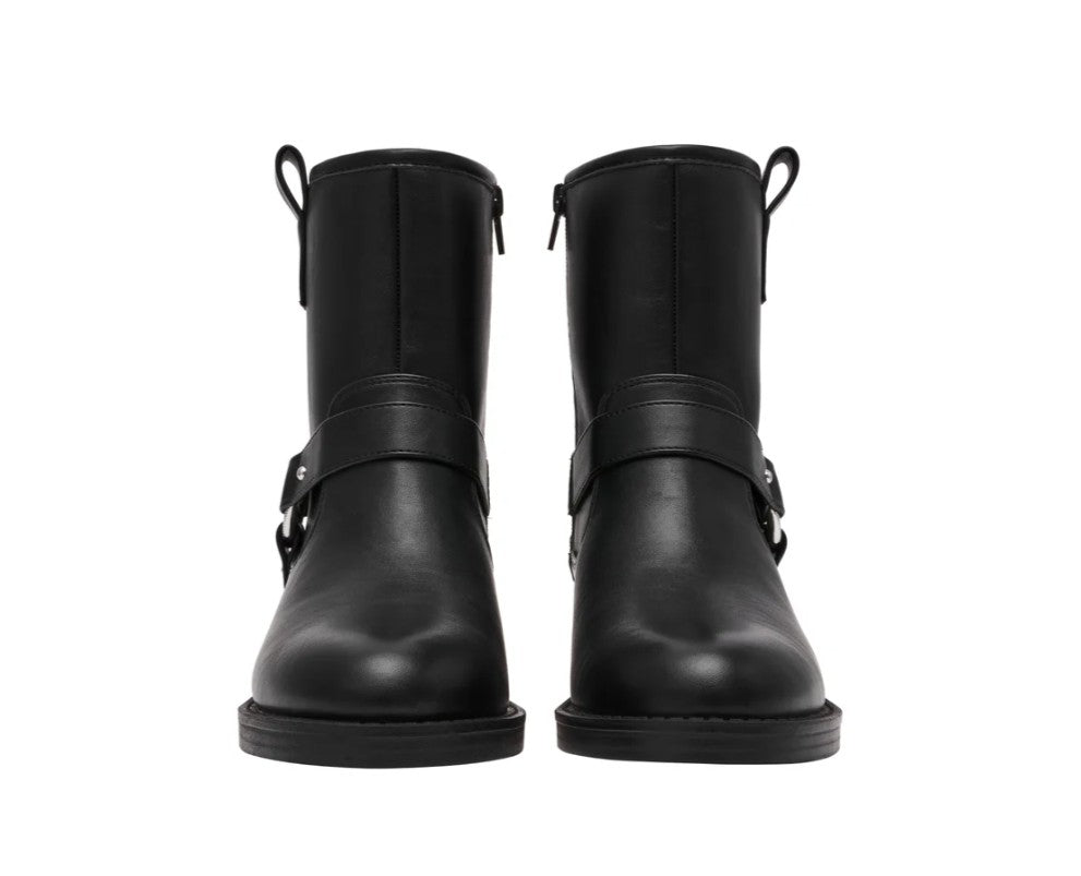 DV by Dolce Vita Women's Size 8, Moto Mid-Calf Boots, Black