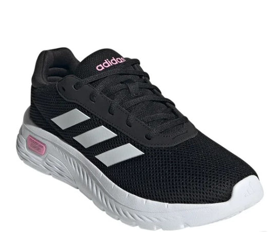adidas Ladies' Size 8 Cloudfoam Comfy Sneakers Running Shoes, Black IH2974