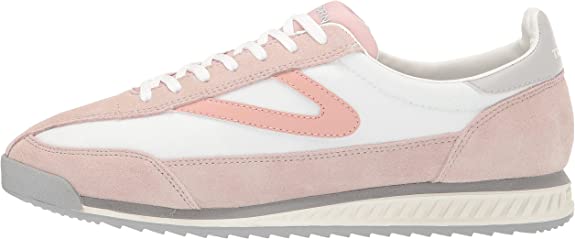 Tretorn Women's Size 9, Rawlins Retro Lace-up Sneaker, Blush, Grade A