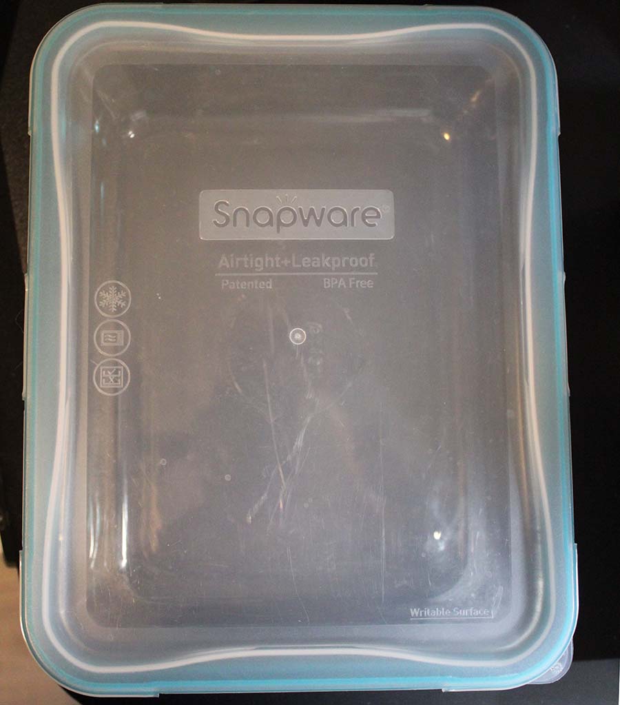 Snapware Pyrex 6 Cup Rectangular Glass Food Storage Container