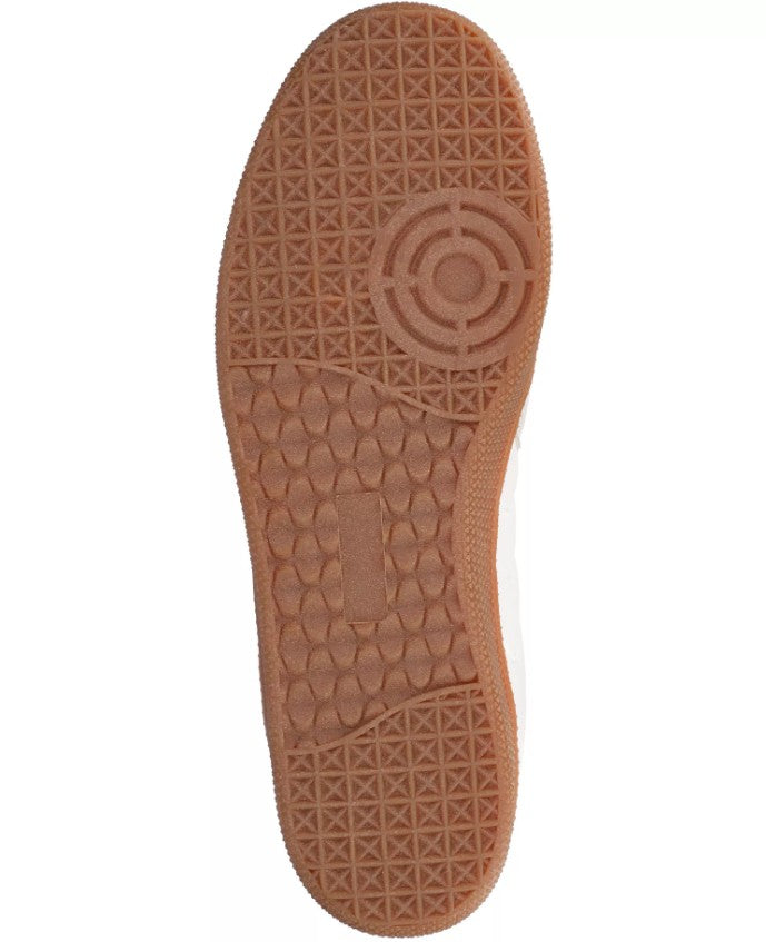 Vance Co Pele Men's Size 9, Tru Comfort Low Top Flexible Court Sneakers, White