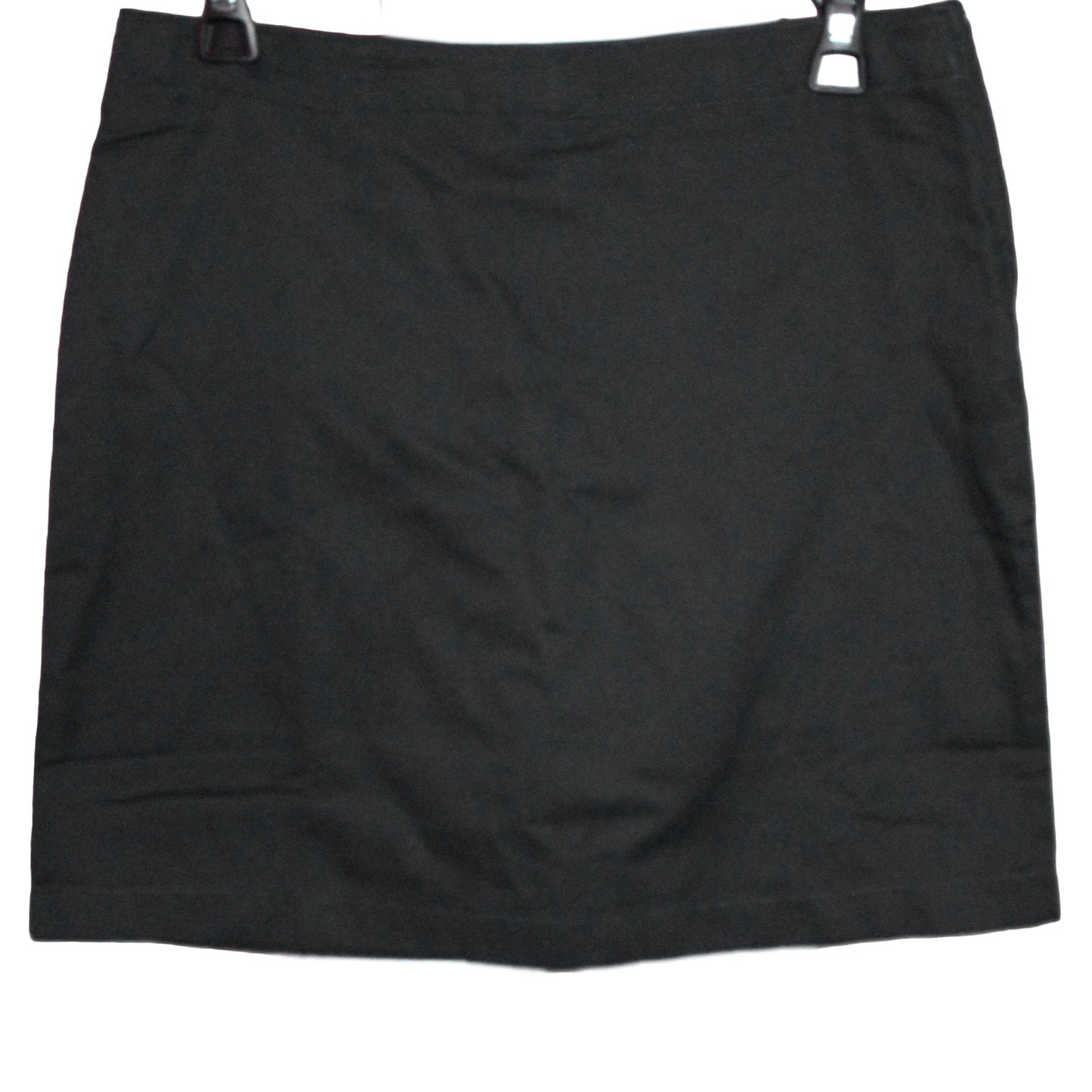 Lands End Uniform Girl's Size 8, Above the Knee Chino Skort, Black