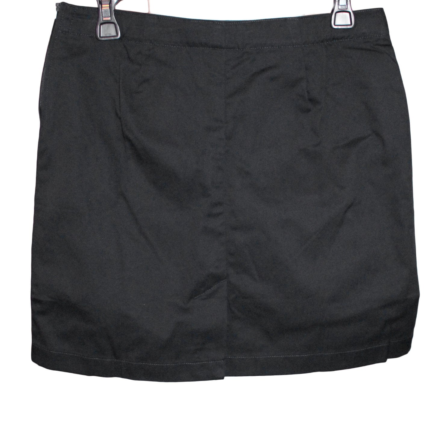 Lands End Uniform Girl's Size 8, Above the Knee Chino Skort, Black