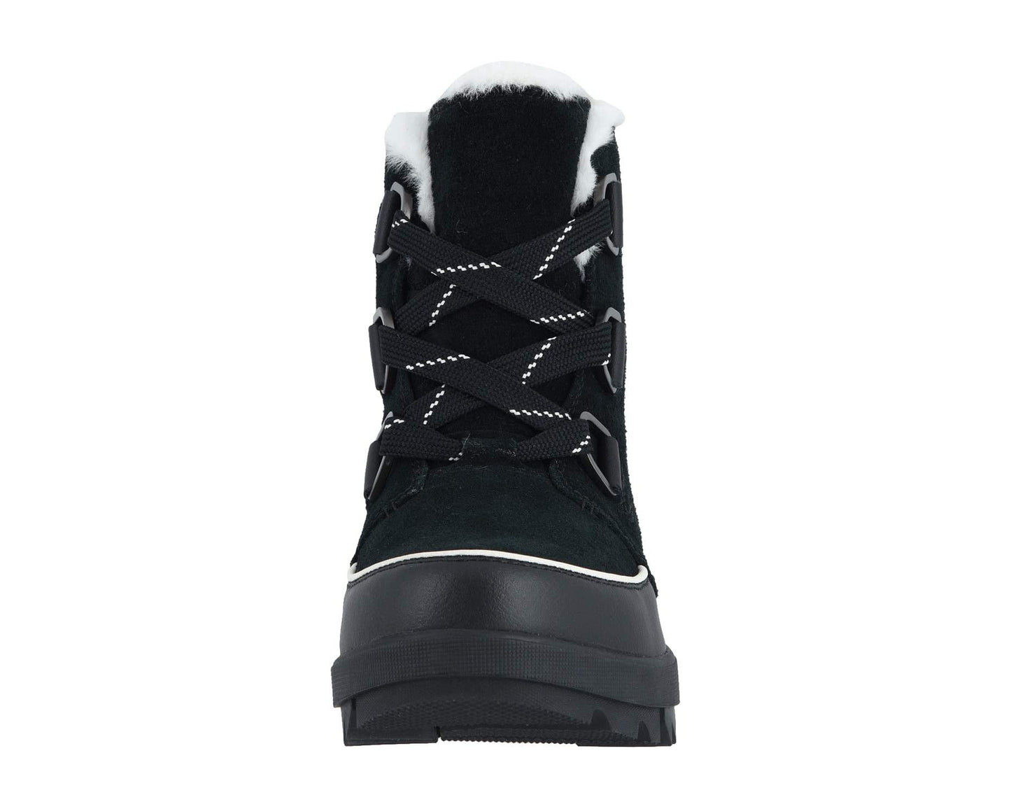Sorel Tivoli IV Women's Size 8 Faux Fur Collar Waterproof Winter Boot, Black