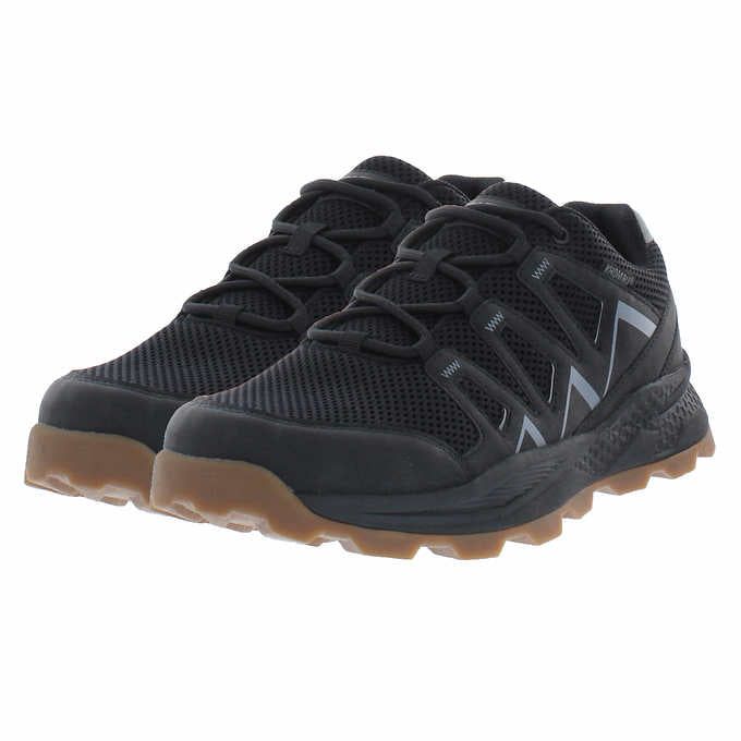 Khombu Drew Men's Size 10 Athletic Trail Hiker Shoe, Black, NEW SHIPS WITHOUT BOX