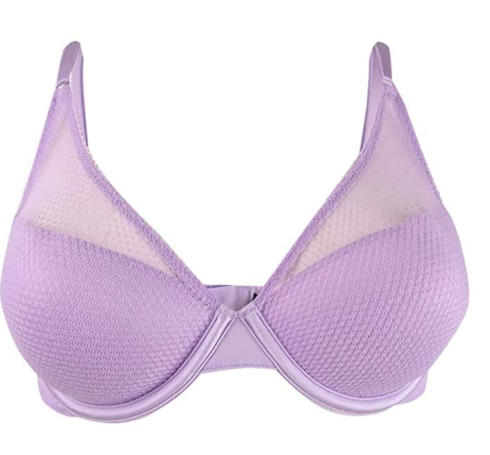 INC International Concepts Lace Illusion Lift Convertible Bra (Fresh Iris, 34C)