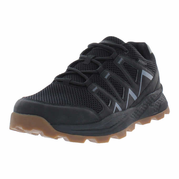 Khombu Drew Men's Size 10 Athletic Trail Hiker Shoe, Black, NEW SHIPS WITHOUT BOX