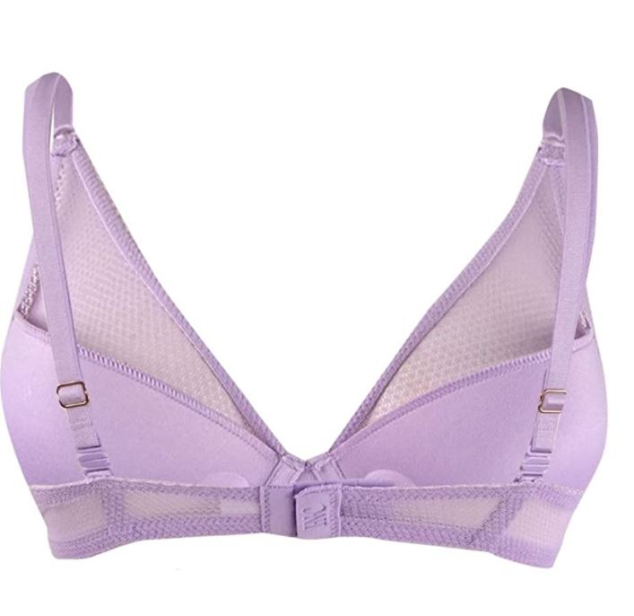 INC International Concepts Lace Illusion Lift Convertible Bra (Fresh Iris, 34C)