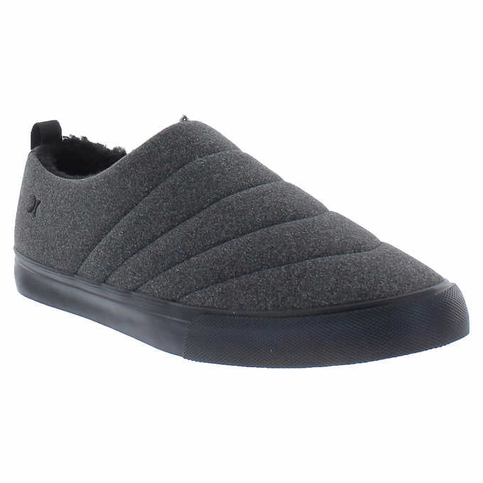 Hurley Men's Size 9 Arlo Puff Clog Shoe Slipper, Gray New in Box