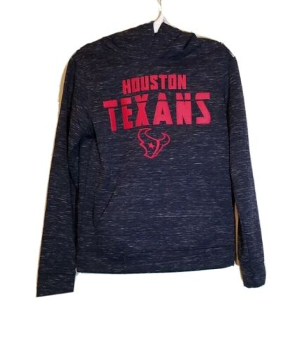 NFL Houston Texans Hooded Sweatshirt Hoodie Boys Youth Navy Pick Size