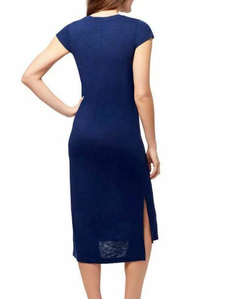 Jessica Simpson Ladies' Size Small, Midi Cap Sleeve Dress, Maritime Blue